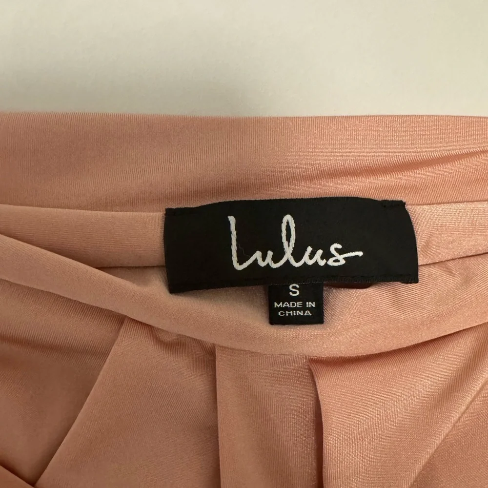 Lulus convertible blush pink Dress - Picture 5 of 5